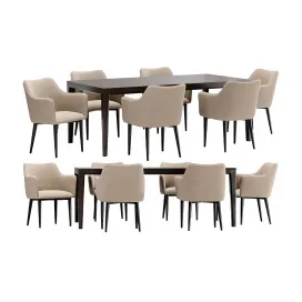 Moscow Dining Chair Mavis Table